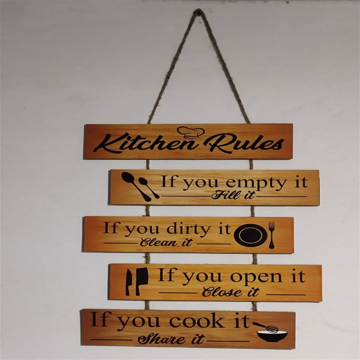 Wooden Wall Hanging quotes for home decoration